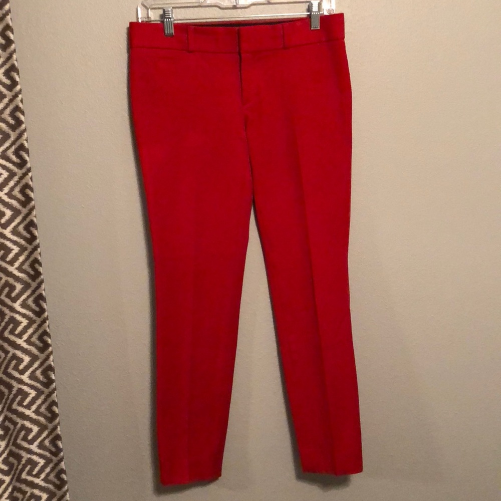 Red Sloan pants